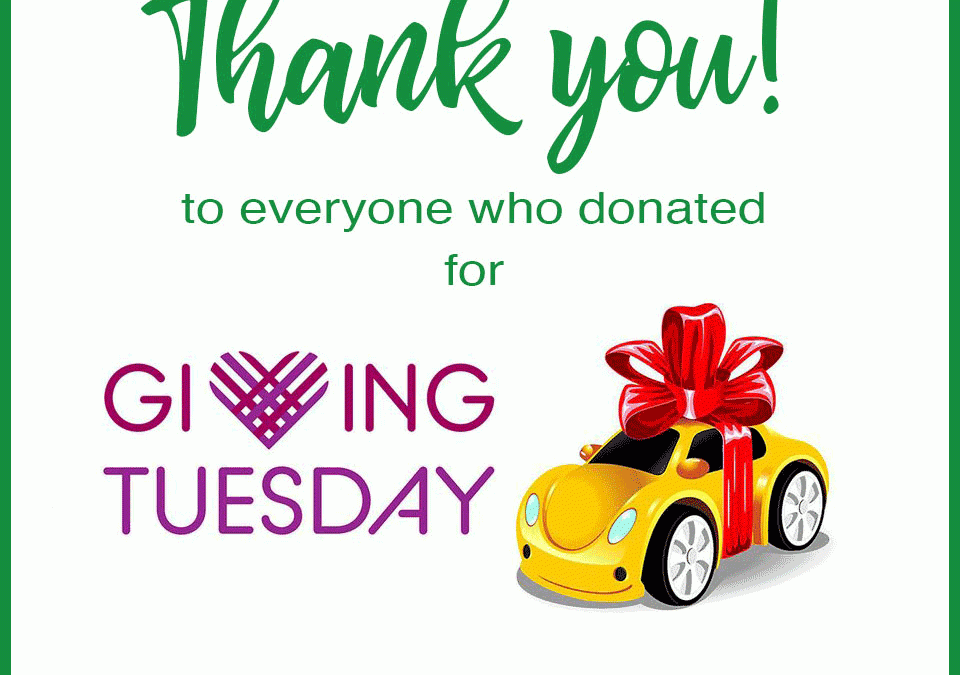 Giving Tuesday: Thank You