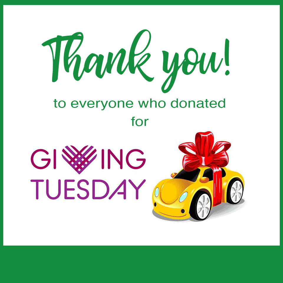 Giving Tuesday: Thank You
