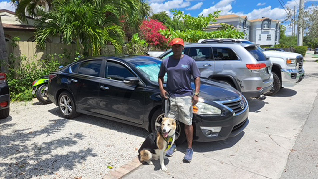 Veteran Moves into Newer Car to Accommodate More Work