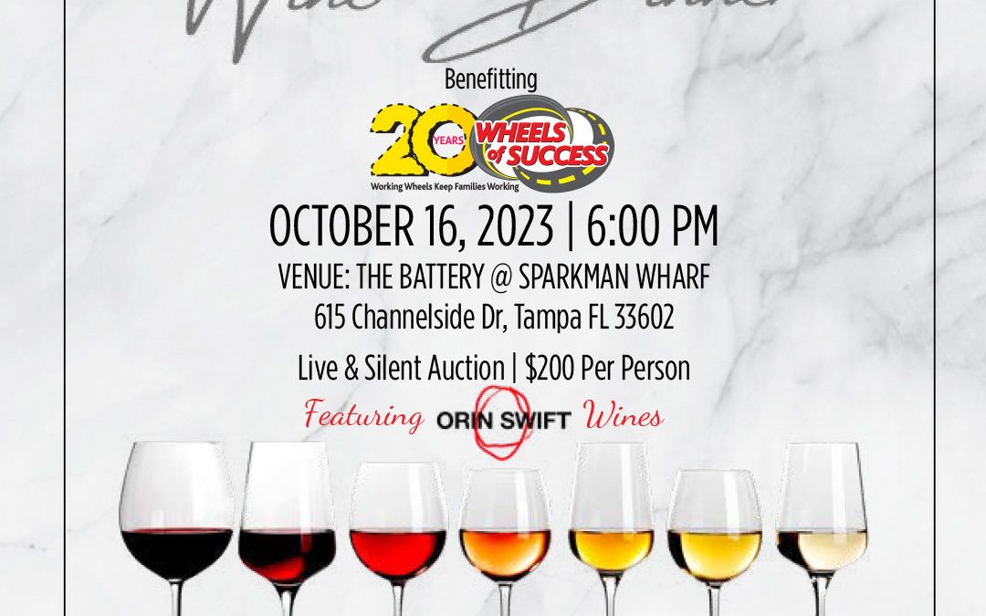 Wine Dinner at The Battery at Sparkman Wharf